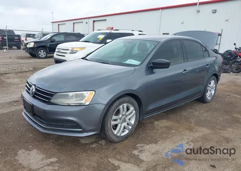 2015 Volkswagen Jetta 2.0L S from USA, damaged, VIN 3VW2K7AJ0FM251929